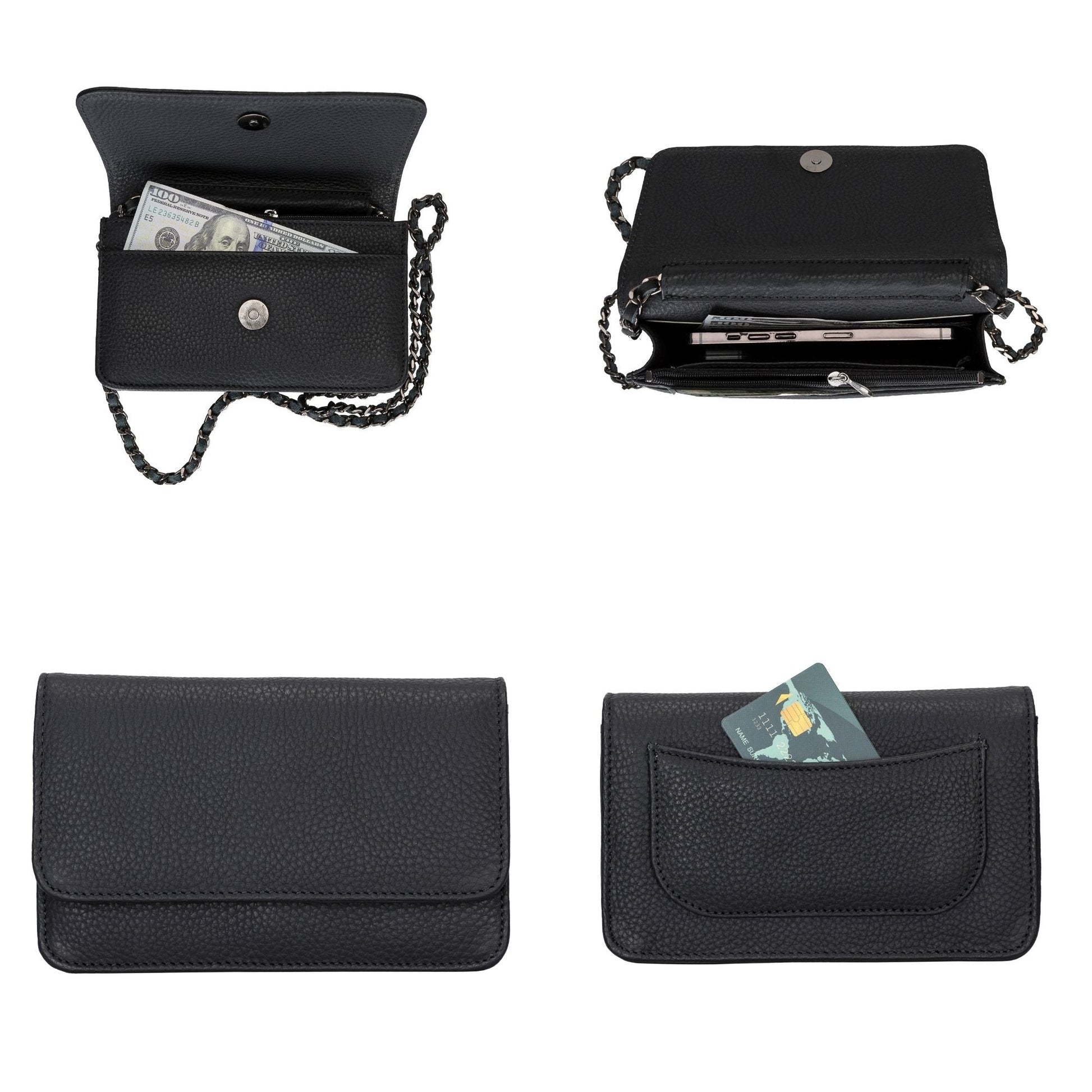 Evanston Minimalist Leather Handbag for Women - Concordia Style Boutique