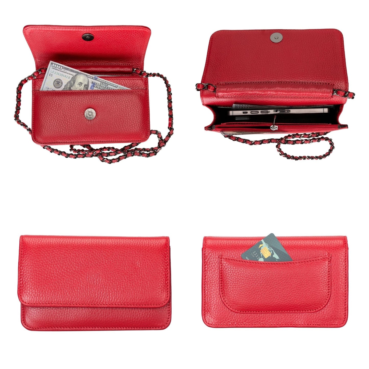 Evanston Minimalist Leather Handbag for Women - Concordia Style Boutique