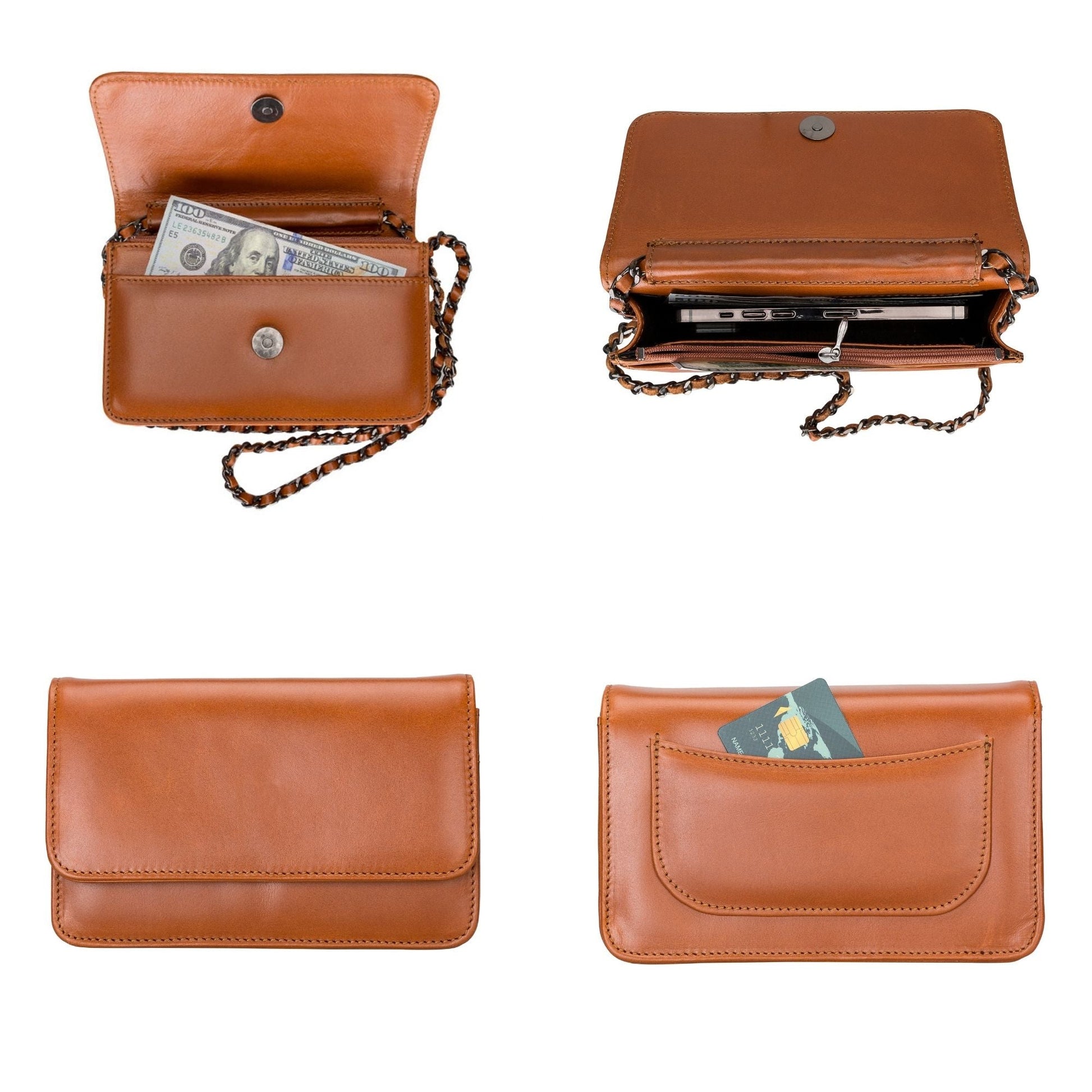 Evanston Minimalist Leather Handbag for Women - Concordia Style Boutique
