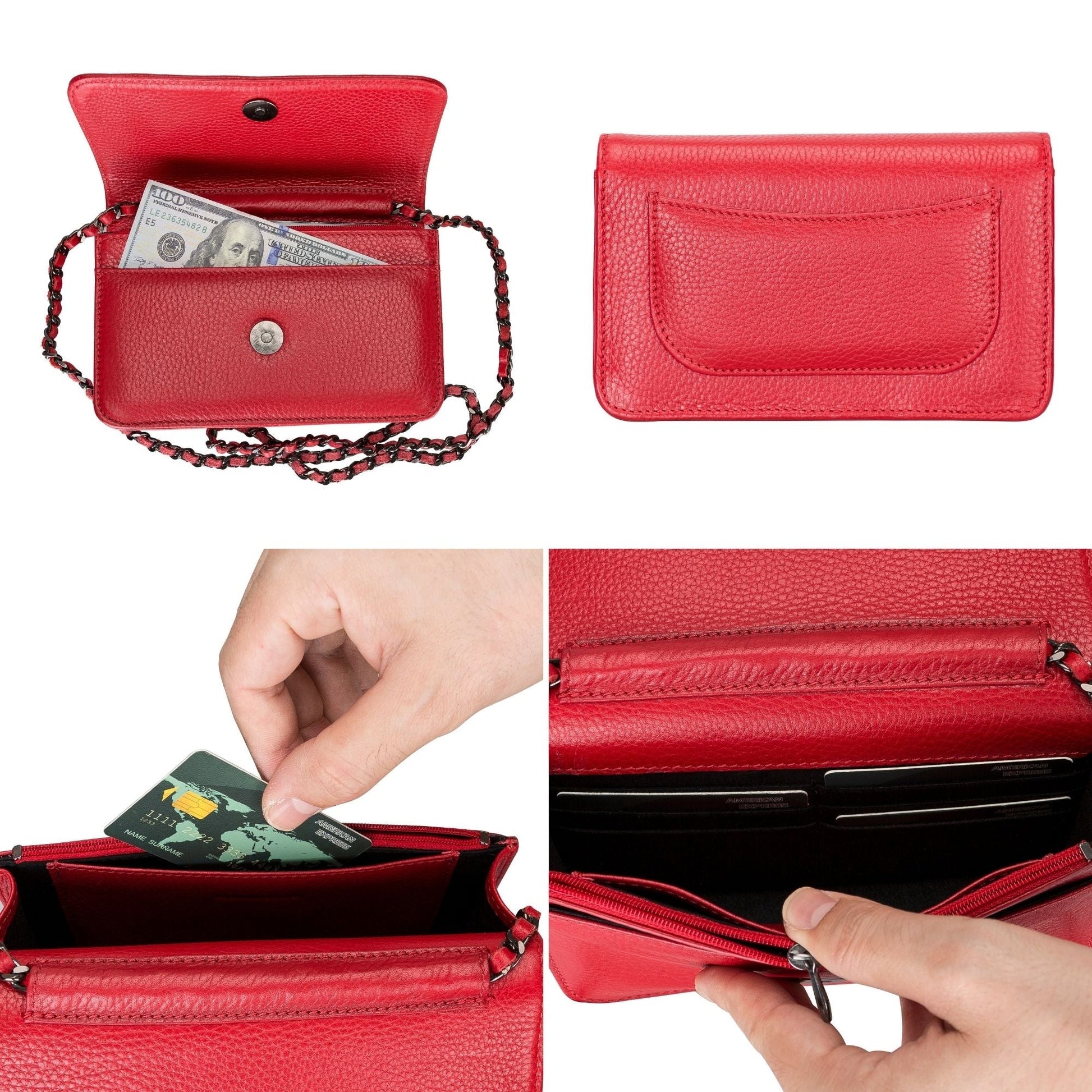 Evanston Minimalist Leather Handbag for Women - Concordia Style Boutique