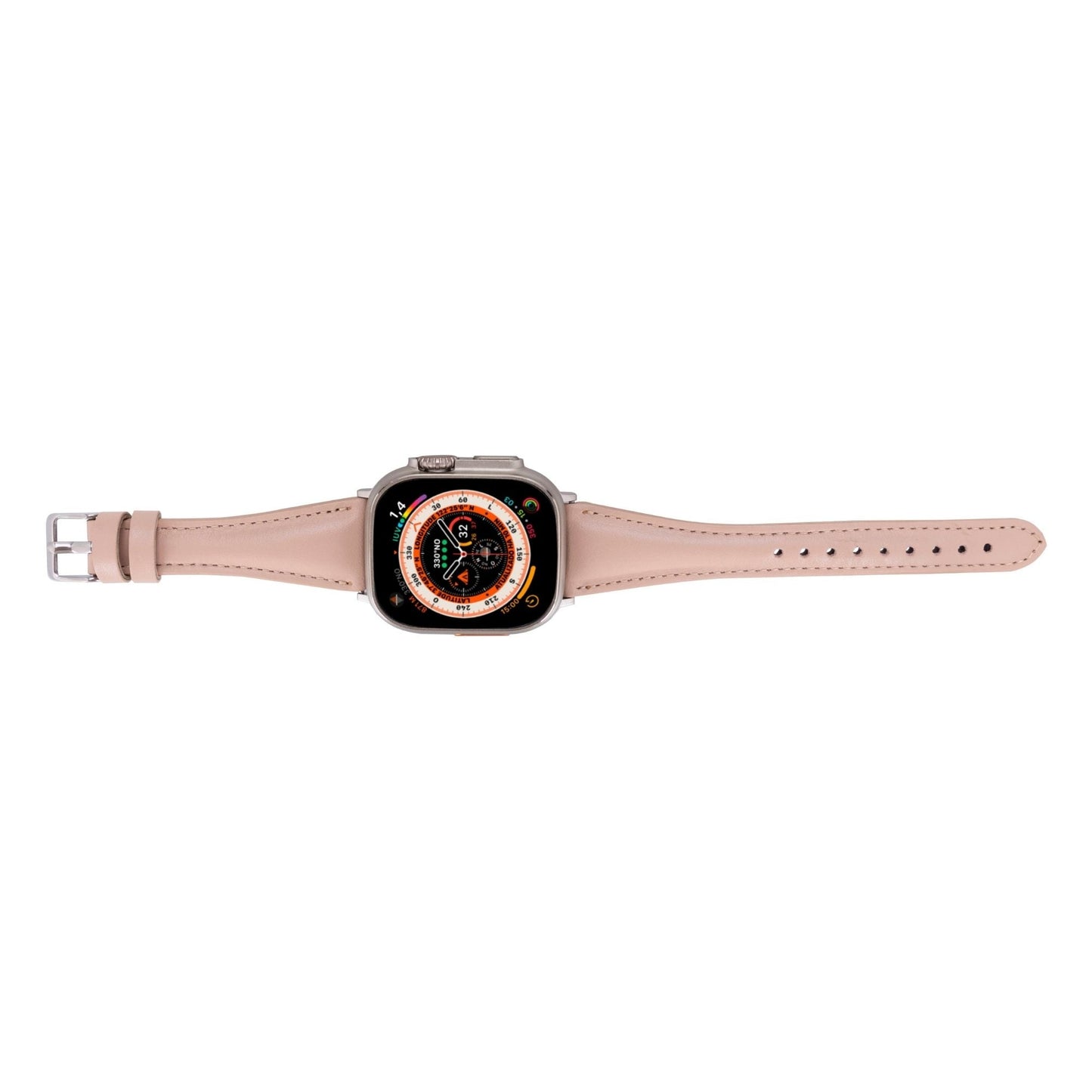Evansville Slim Leather Bands for Apple Watch 9, Ultra 2 & SE - Concordia Style Boutique