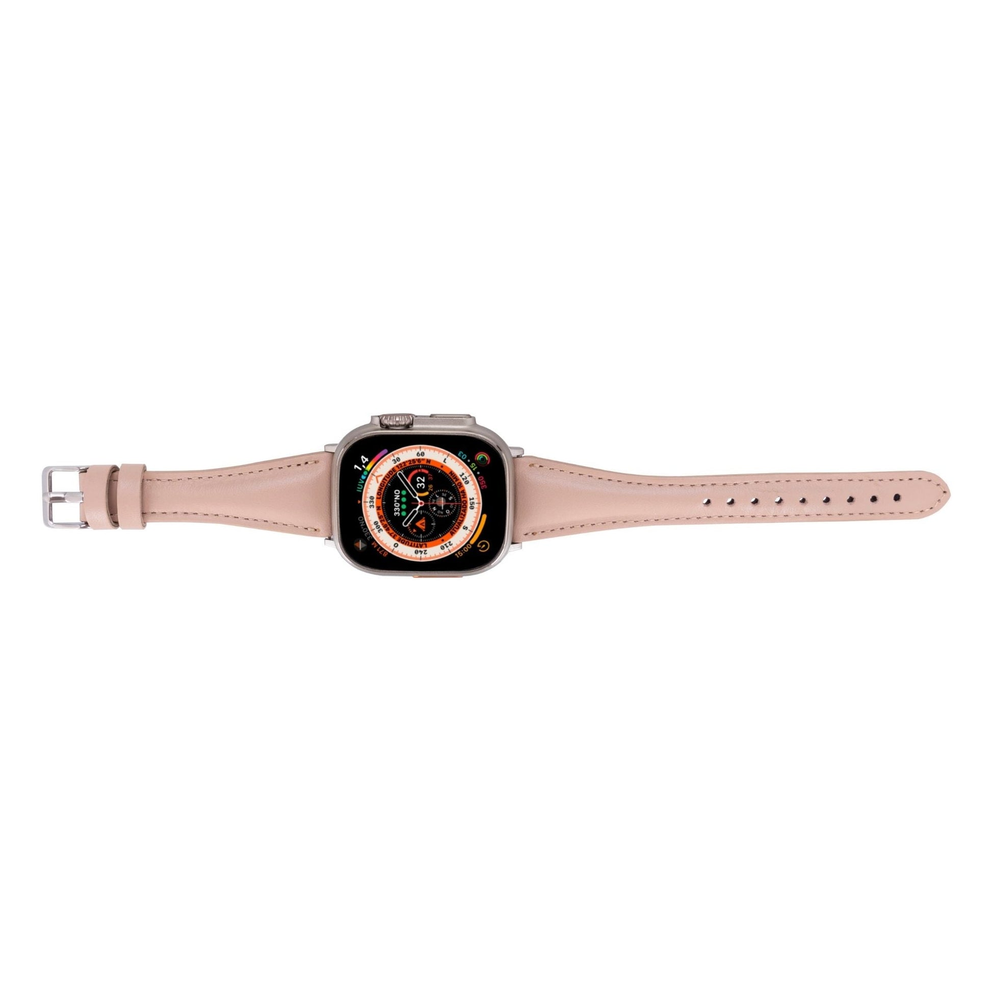 Evansville Slim Leather Bands for Apple Watch 9, Ultra 2 & SE - Concordia Style Boutique