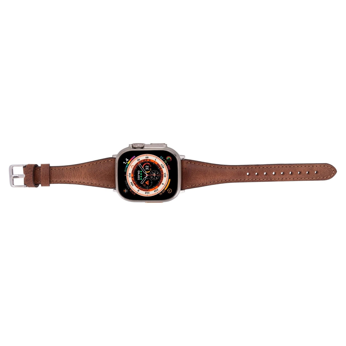 Evansville Slim Leather Bands for Apple Watch 9, Ultra 2 & SE - Concordia Style Boutique