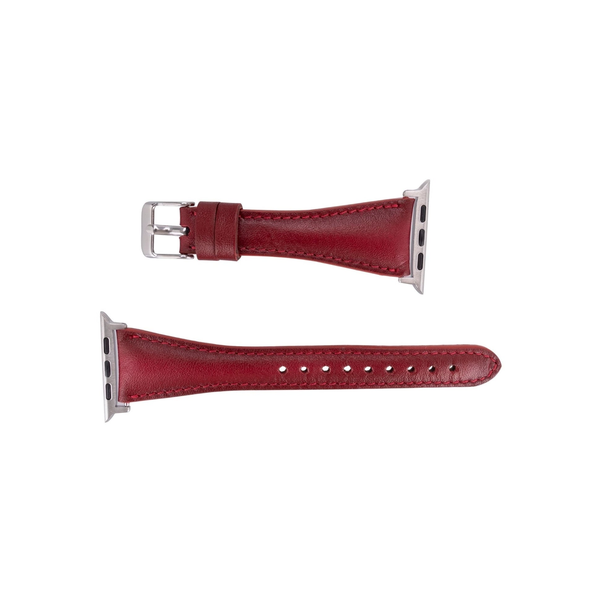 Evansville Slim Leather Bands for Apple Watch 9, Ultra 2 & SE - Concordia Style Boutique