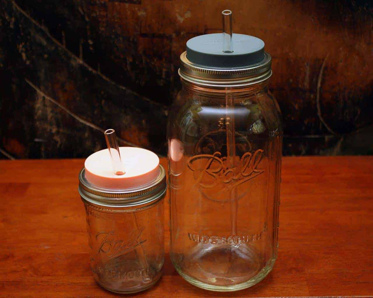 Extra Long Glass Straws for Half Gallon Mason Jars 4 Pack + Cleaner - Concordia Style Boutique