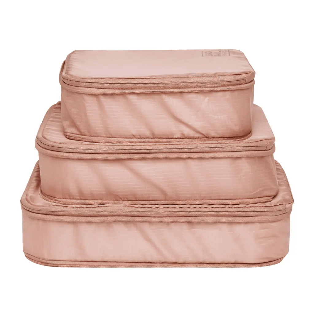 Compression Cubes & Packing Bags Set, 8-pack, Pink/Blush - Concordia Style Boutique