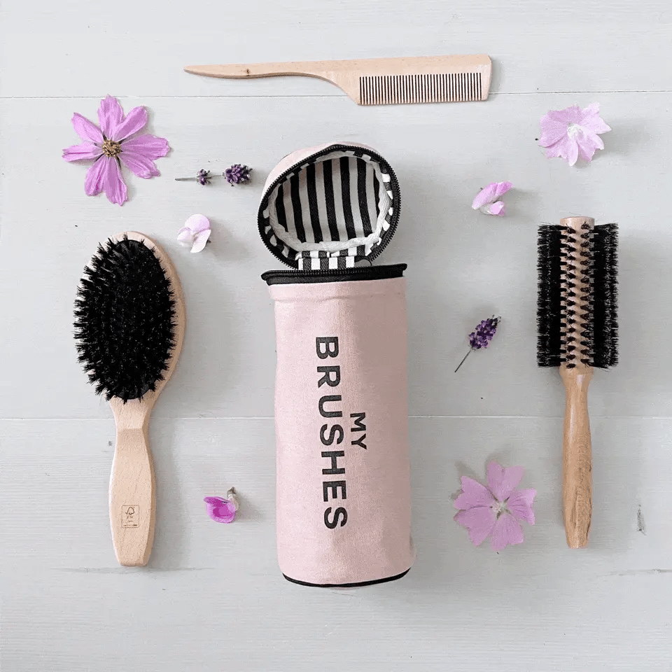Brushes, Cylinder Case, Pink/Blush - Concordia Style Boutique
