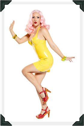 the Rockin' Tiki/with Ankle Strap- in Scarlette Leather - Concordia Style Boutique