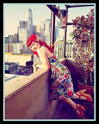 the Rockin' Tiki/with Ankle Strap- in Scarlette Leather - Concordia Style Boutique