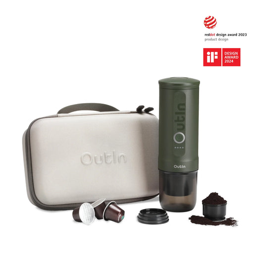Traveler Espresso Gift Set (Forest Green) - Concordia Style Boutique