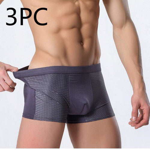 Ice Silk Men's Underwear / Mesh Boxer - Premium Ice silk men's underwear mesh boxer from Concordia Style Boutique - Just $11.67! Shop now at Concordia Style Boutique