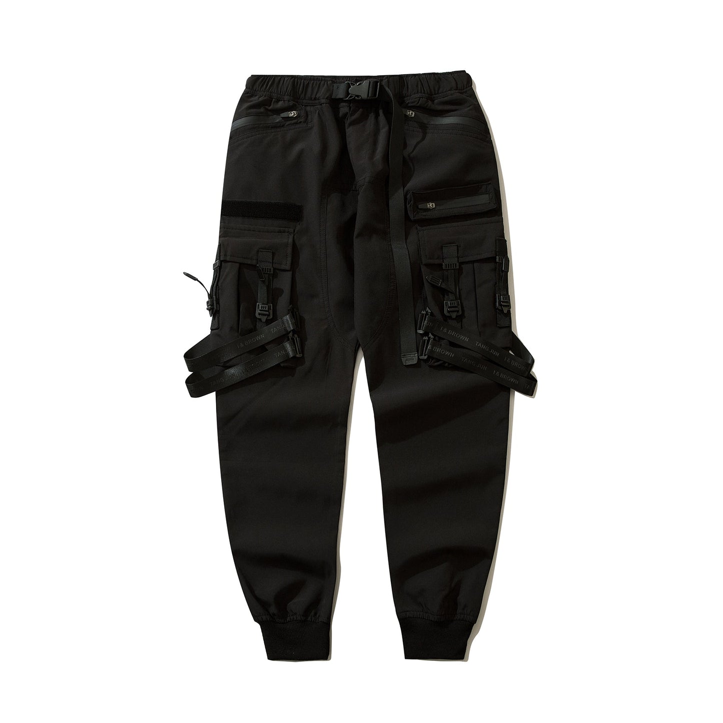 IBP171 Paratrooper Matte Black Joggers - Concordia Style Boutique