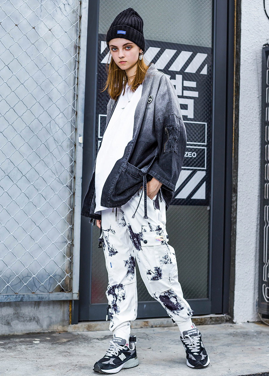 LALKW91 Denim Samurai Shirt - Concordia Style Boutique