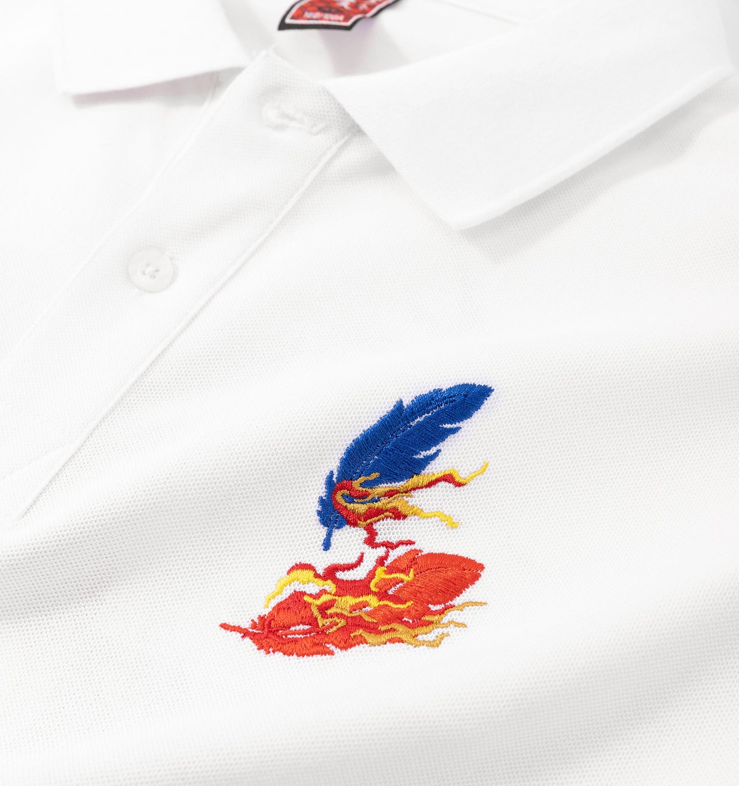 Flying Phoenix Embroidery Polo - Concordia Style Boutique