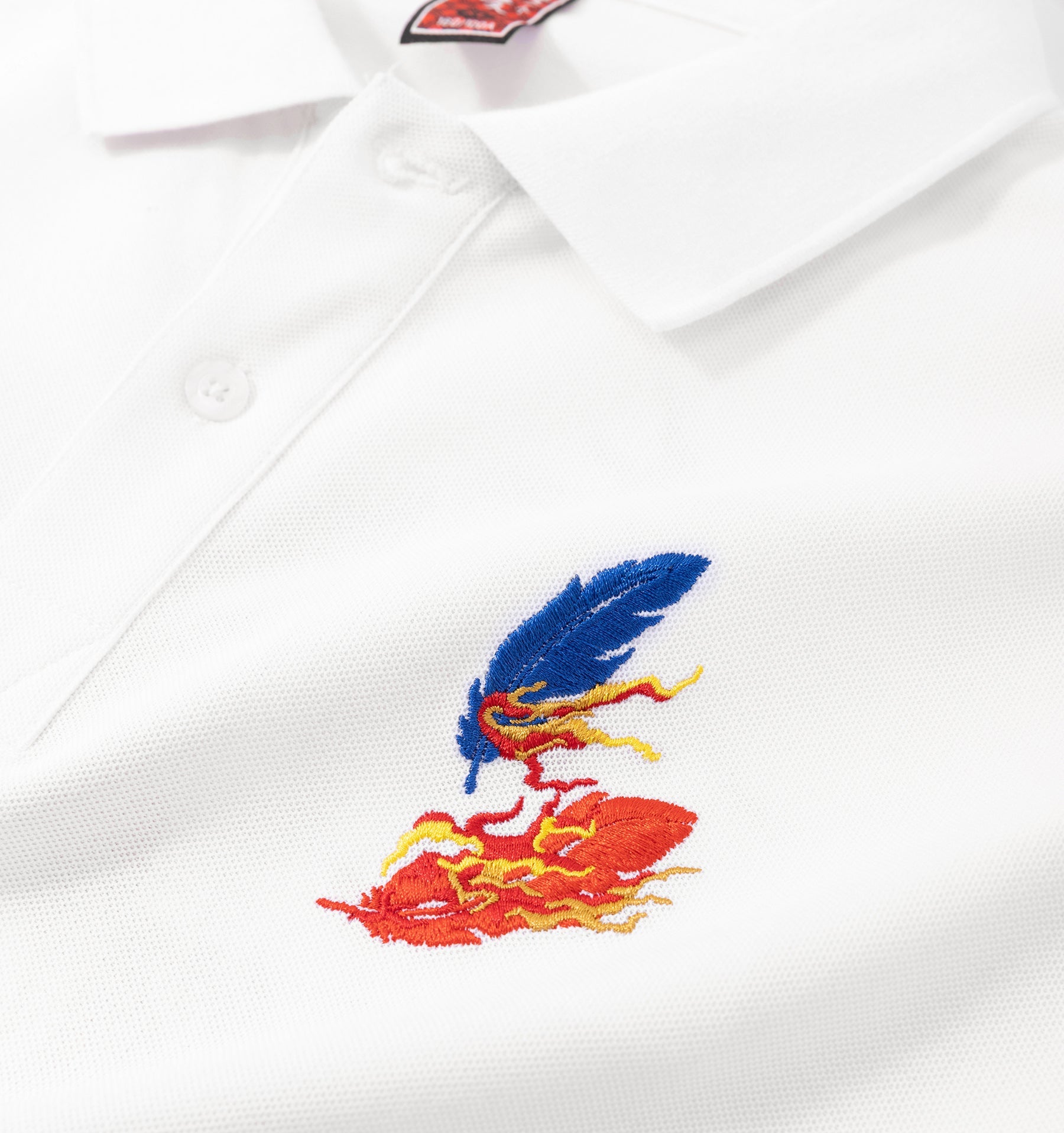 Flying Phoenix Embroidery Polo - Concordia Style Boutique