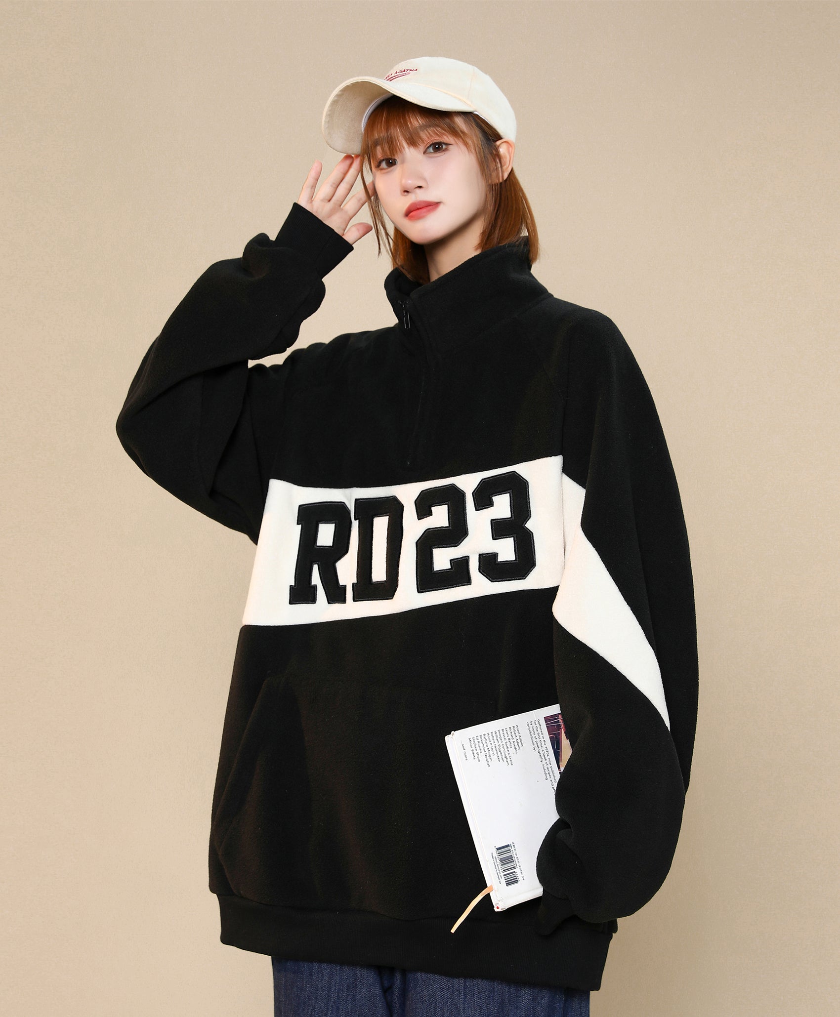 Women's RD23 Quarter Zip Up Sweatshirt - Concordia Style Boutique