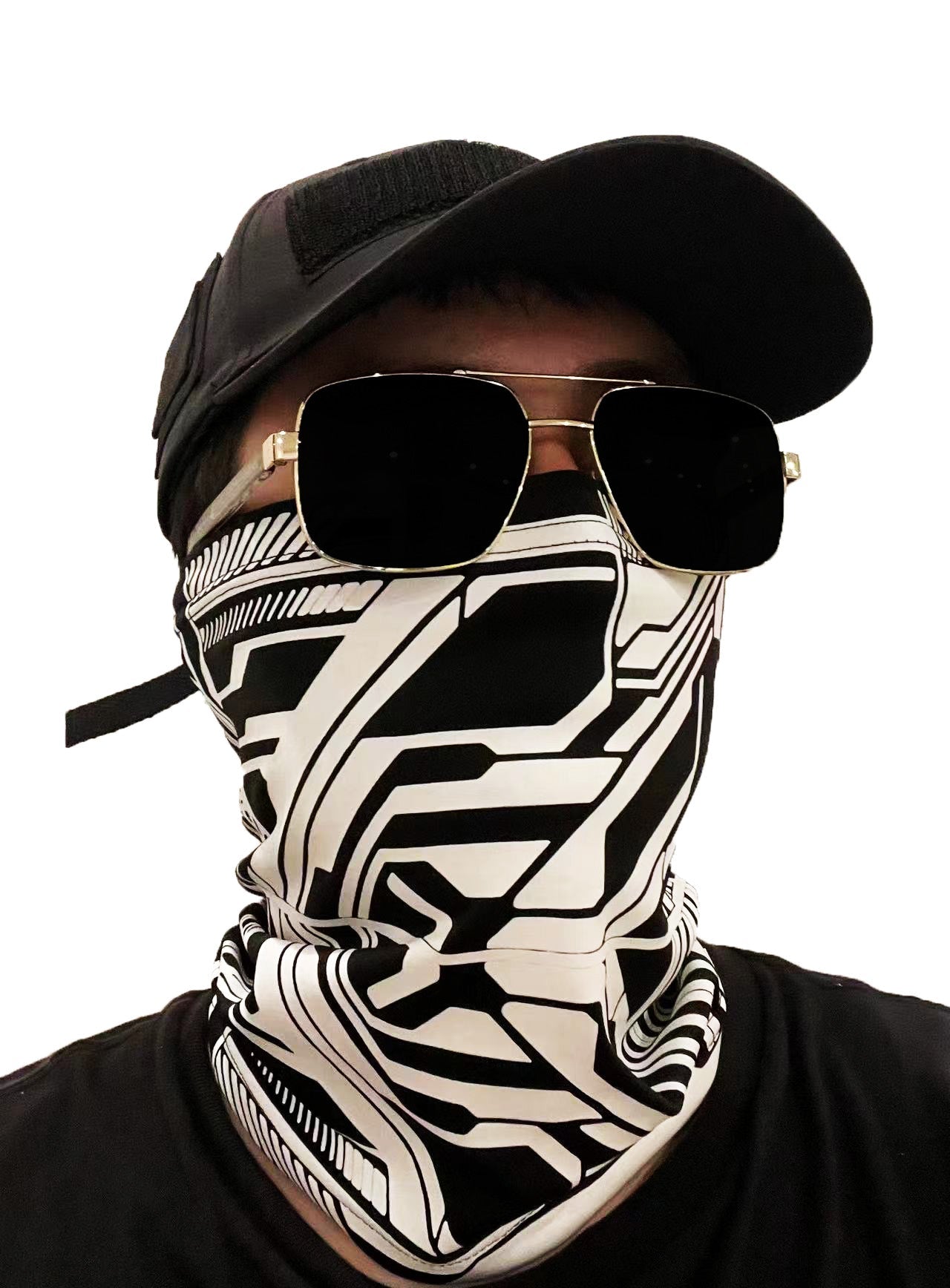 Cyber Neck Gaiter 01 - Concordia Style Boutique