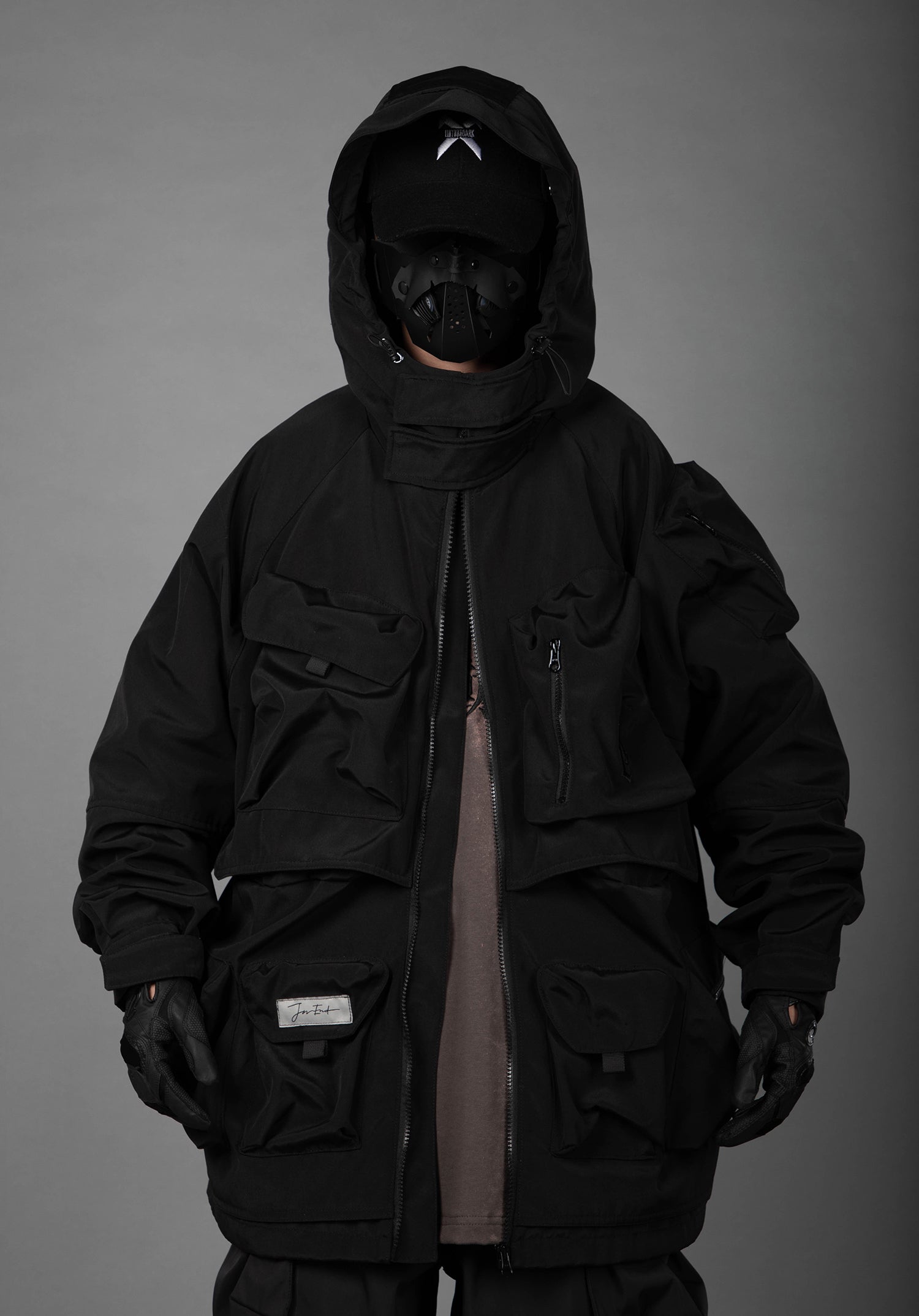 HiJ25 Black Storage X Tech Jacket - Concordia Style Boutique