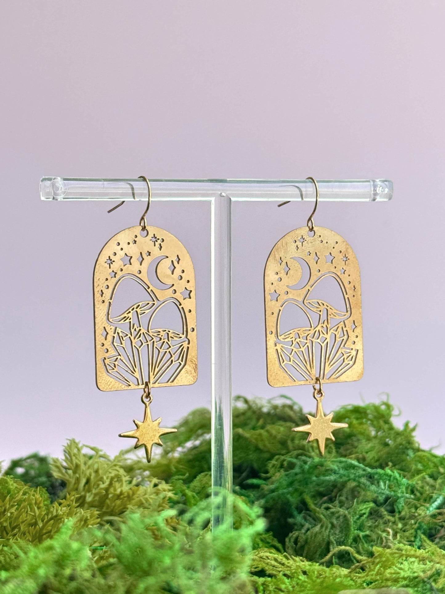 Sleepy Hollow Brass Dangles - Concordia Style Boutique
