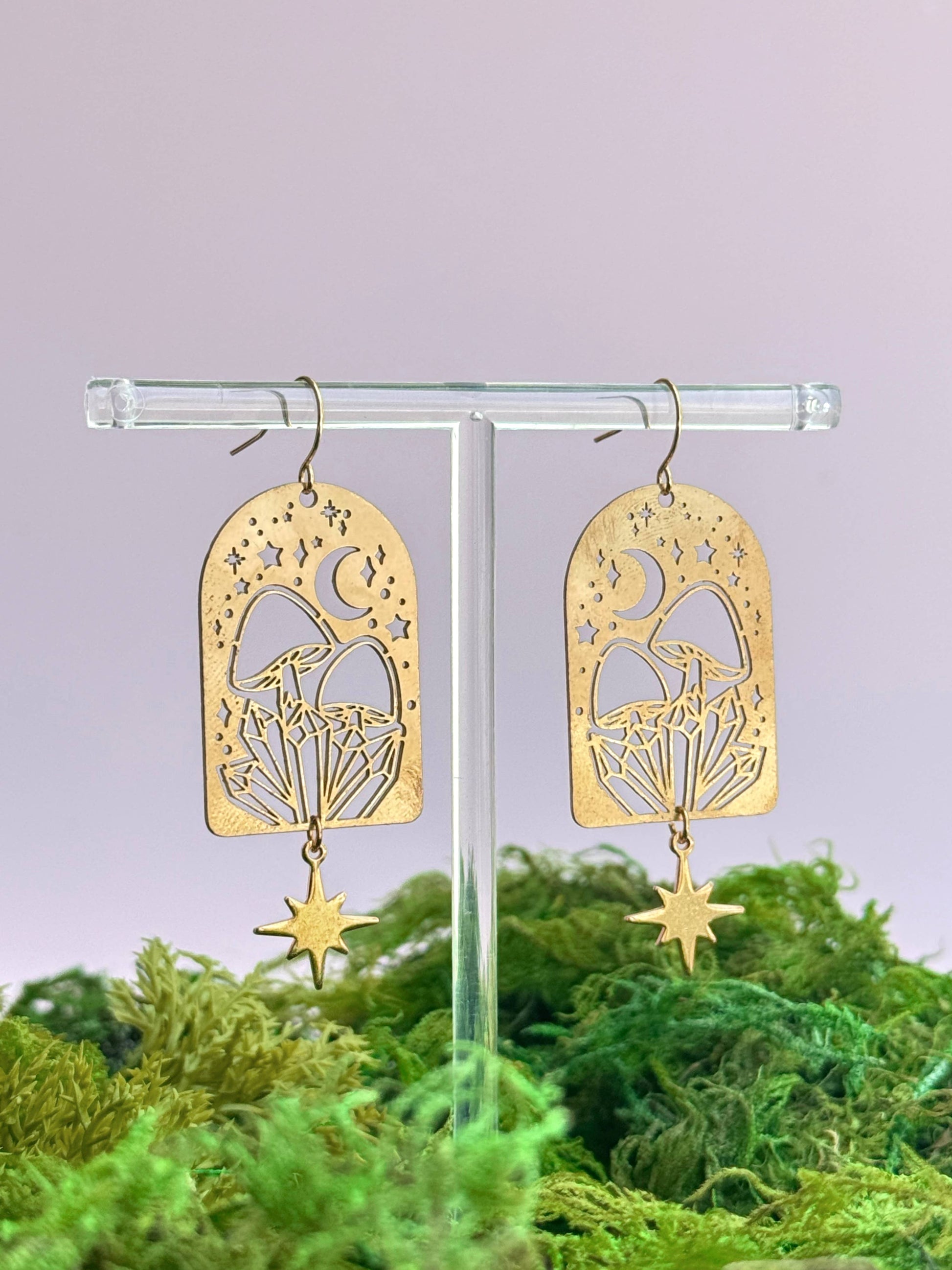 Sleepy Hollow Brass Dangles - Concordia Style Boutique