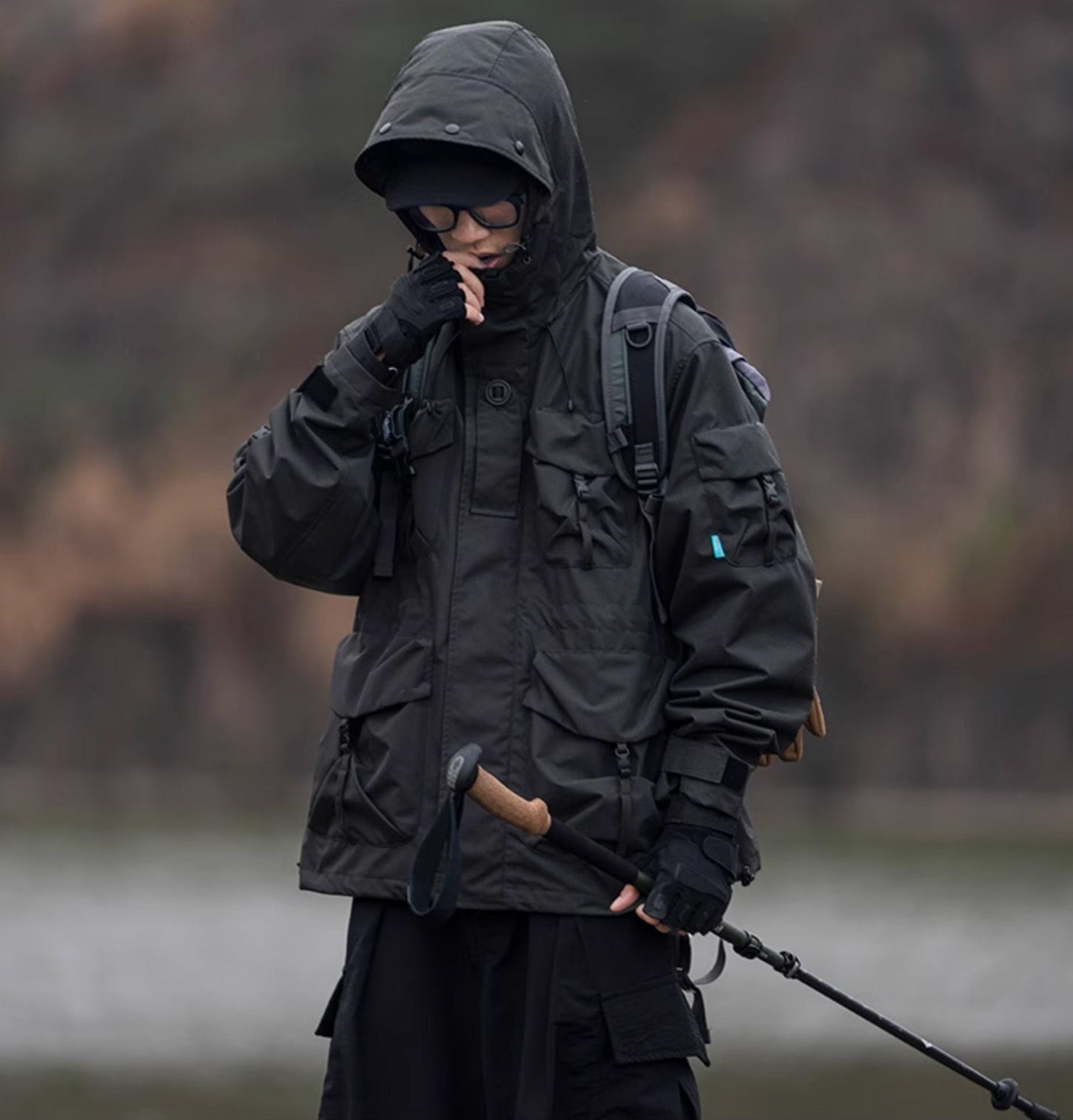 APEJ8 Black Tactical Wilderness Jacket - Concordia Style Boutique