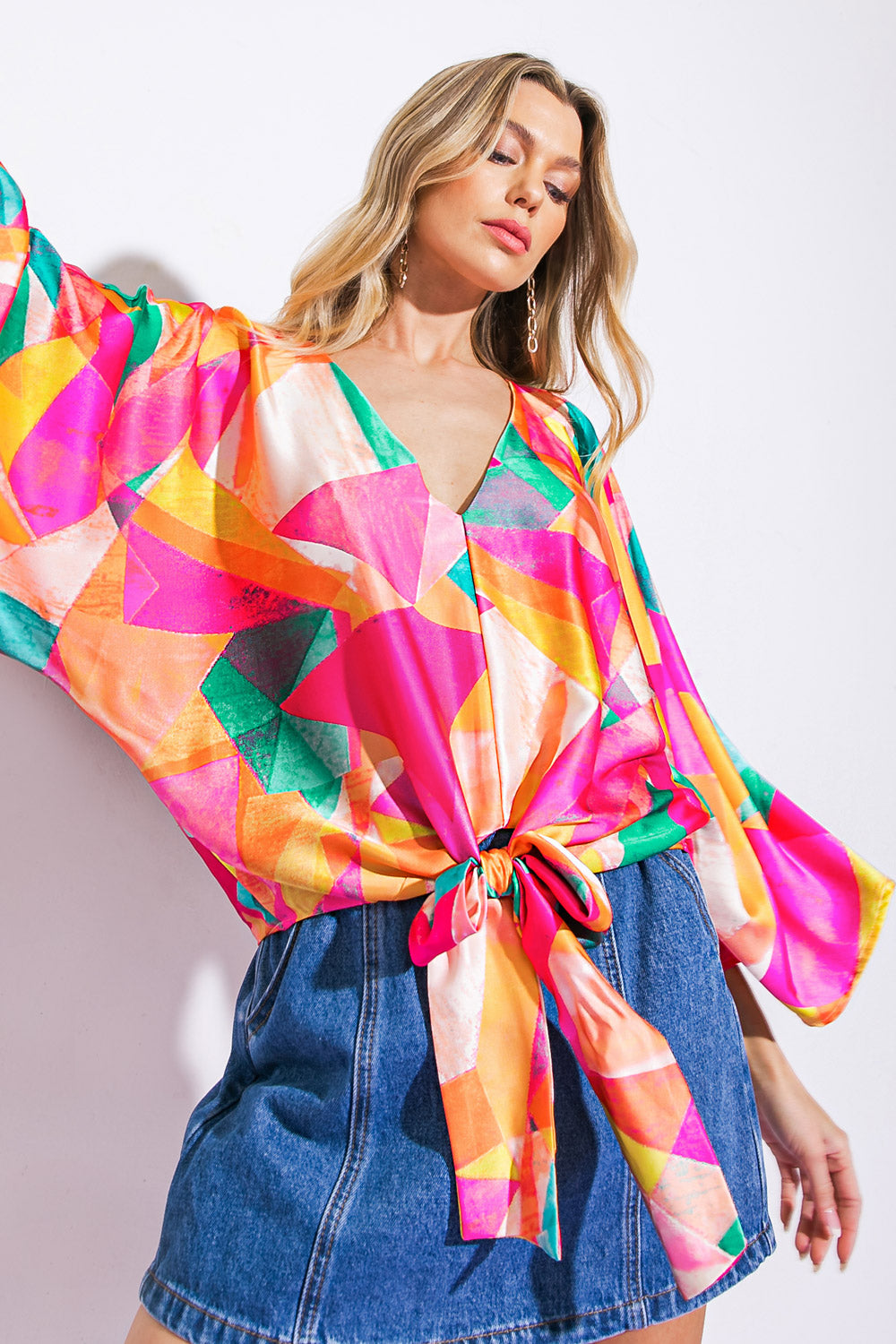 BE MINE FOREVER WOVEN TOP - Concordia Style Boutique