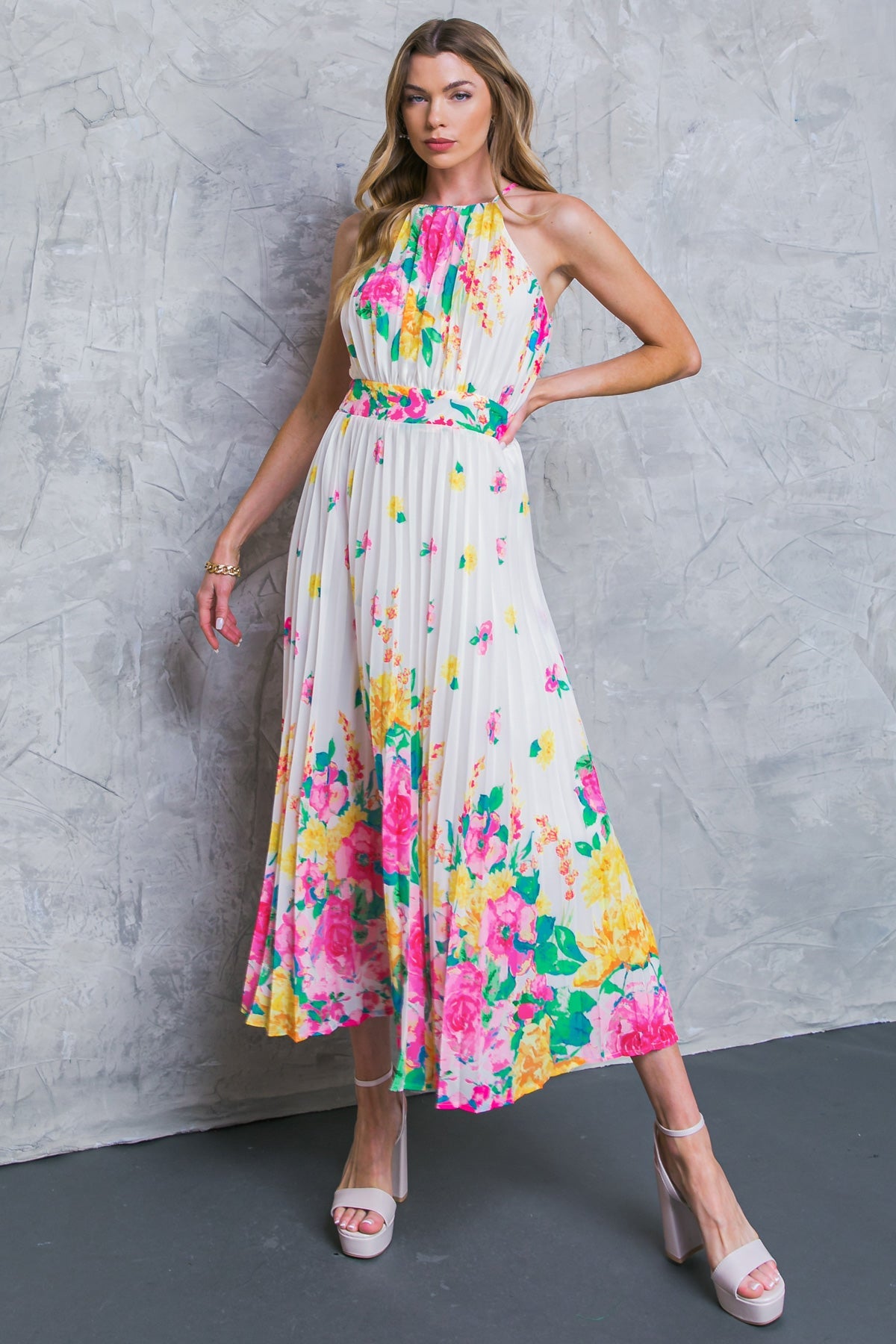 ALBERGO STELLA WOVEN MIDI DRESS - Concordia Style Boutique