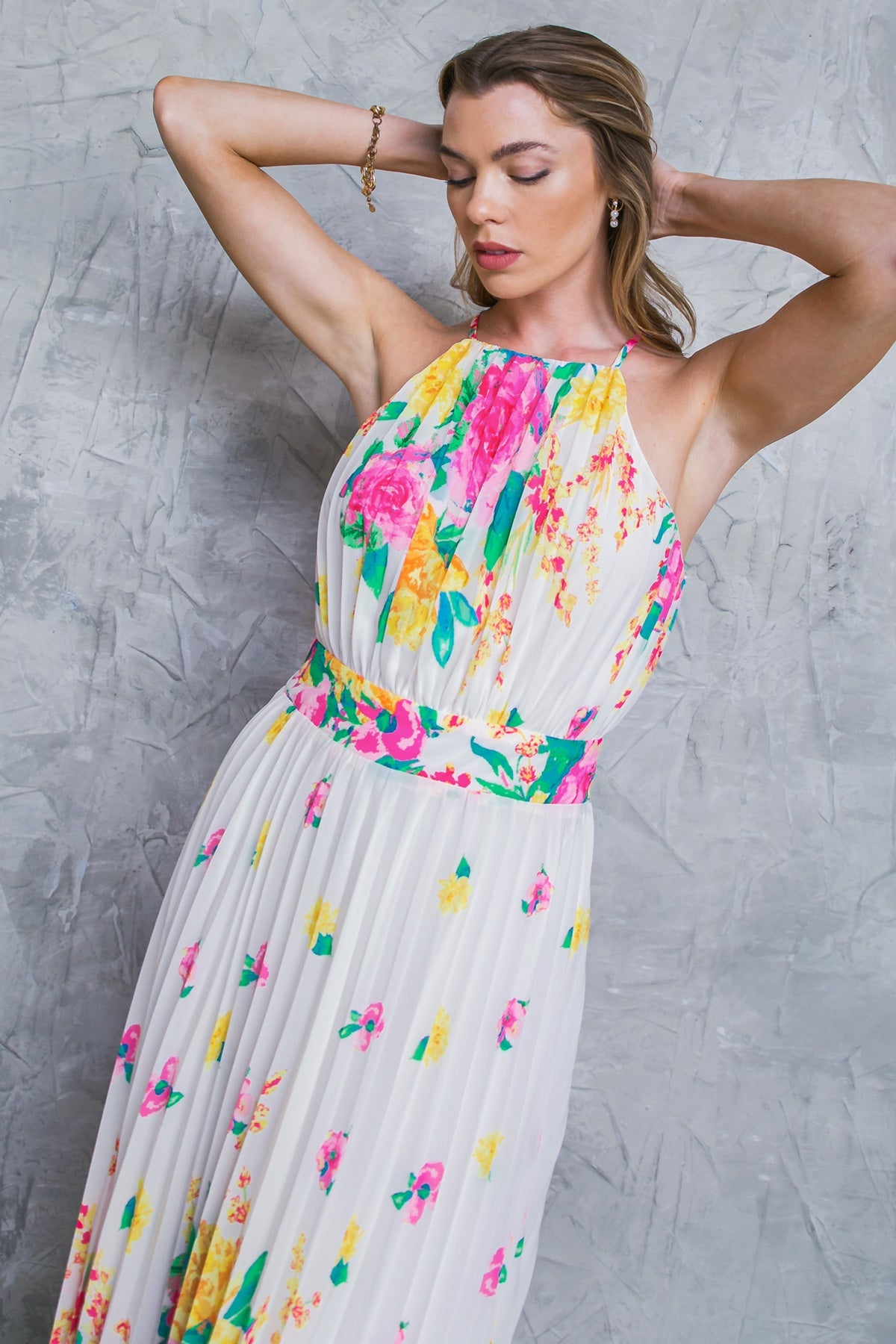 ALBERGO STELLA WOVEN MIDI DRESS - Concordia Style Boutique