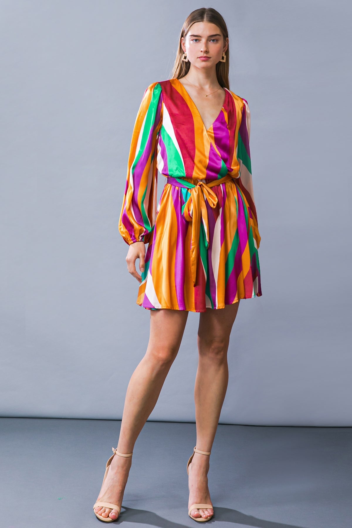 ADORABLE INTENTIONS WOVEN MINI DRESS - Concordia Style Boutique