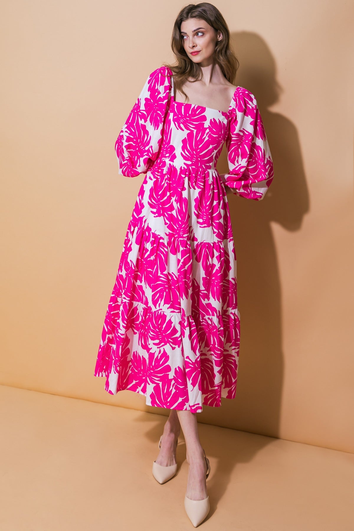 ALL THE DRAMA WOVEN MIDI DRESS - Concordia Style Boutique