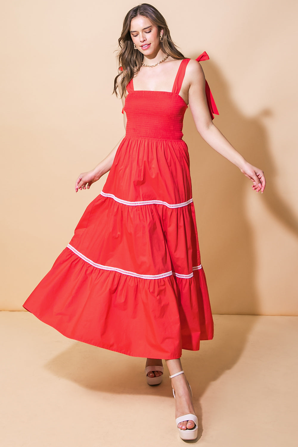 BETTER THAN EVER POPLIN MIDI DRESS - Concordia Style Boutique