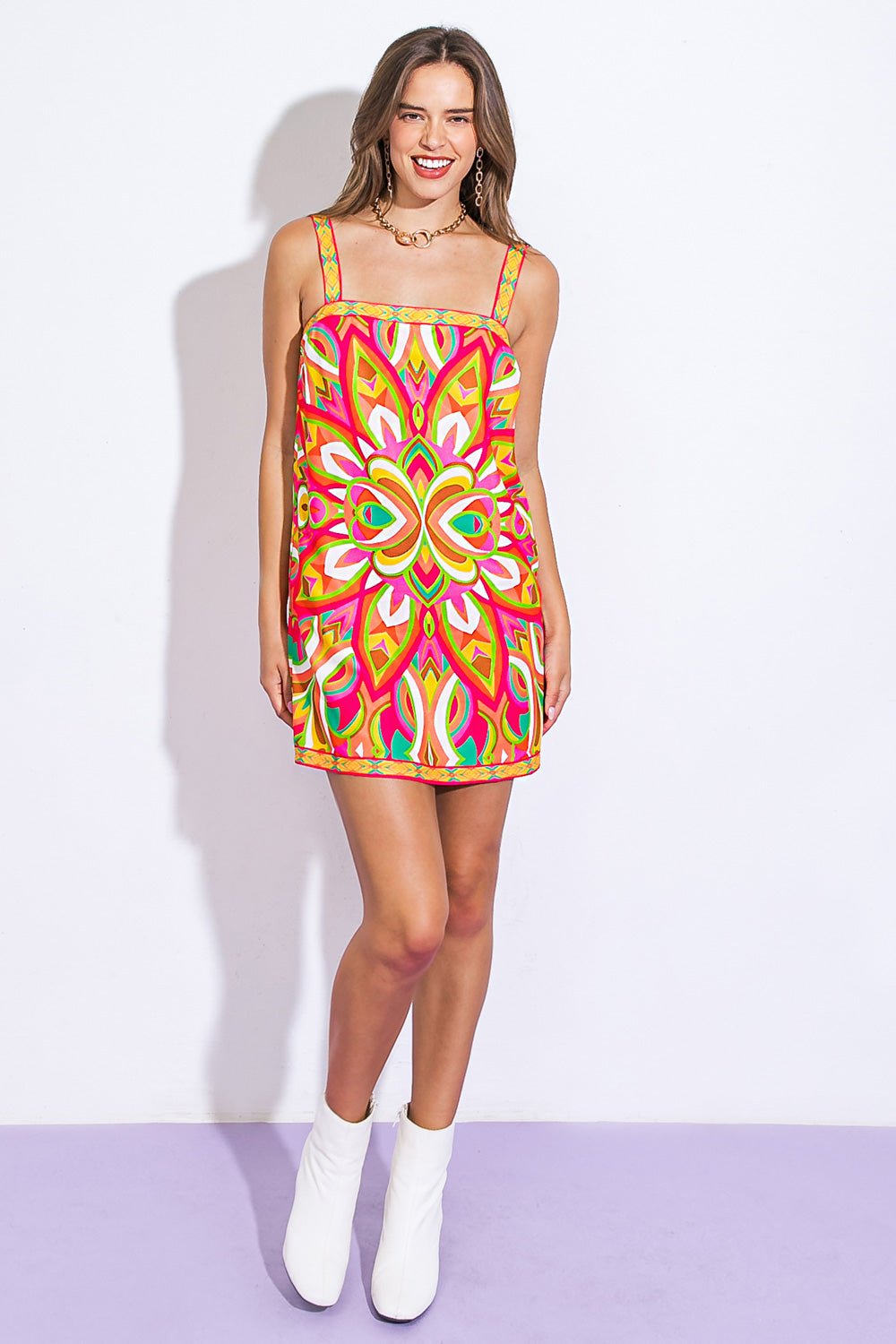 BEST OF DAYS WOVEN MINI DRESS - Concordia Style Boutique