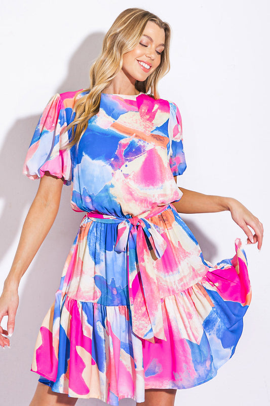 BAYSIDE BRUNCH WOVEN MINI DRESS - Concordia Style Boutique