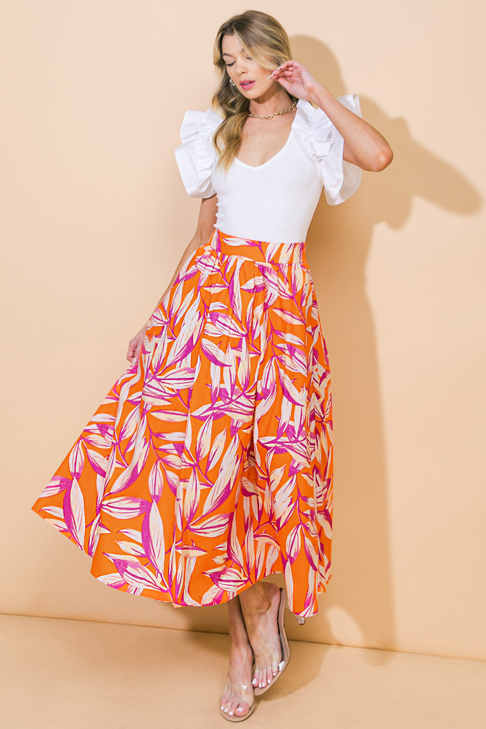 A WORLD OF GOOD WOVEN SKIRT - Concordia Style Boutique