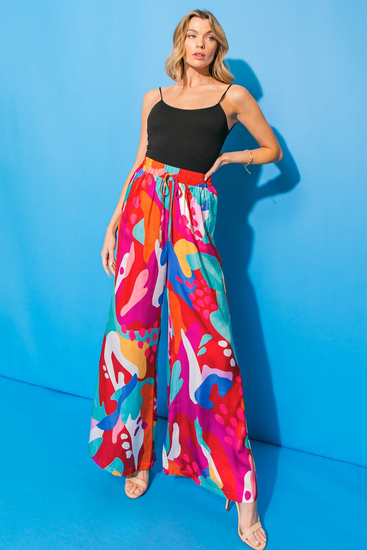 CANCUN GETAWAY SATIN PANTS - Concordia Style Boutique