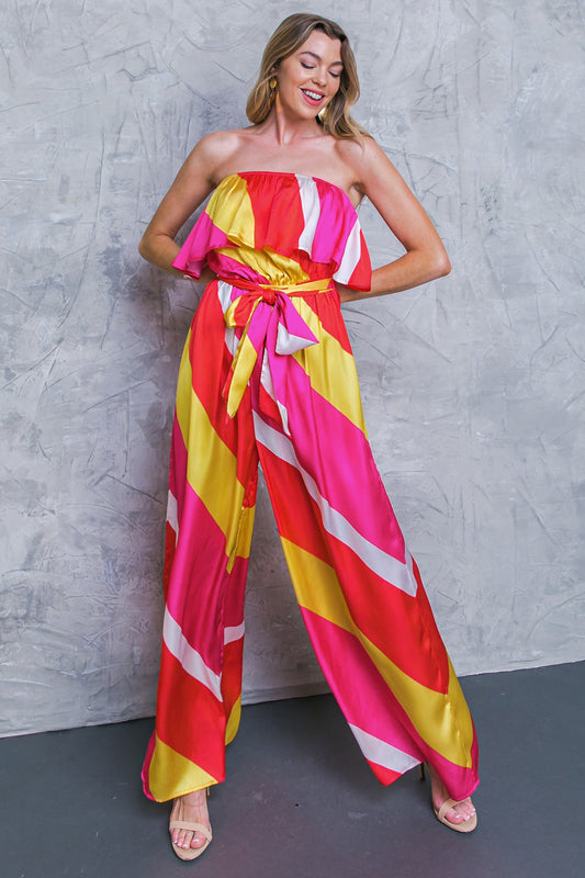 BROADWALK DREAM WOVEN JUMPSUIT - Concordia Style Boutique