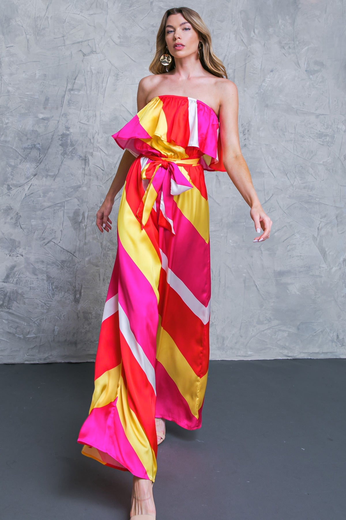 BROADWALK DREAM WOVEN JUMPSUIT - Concordia Style Boutique