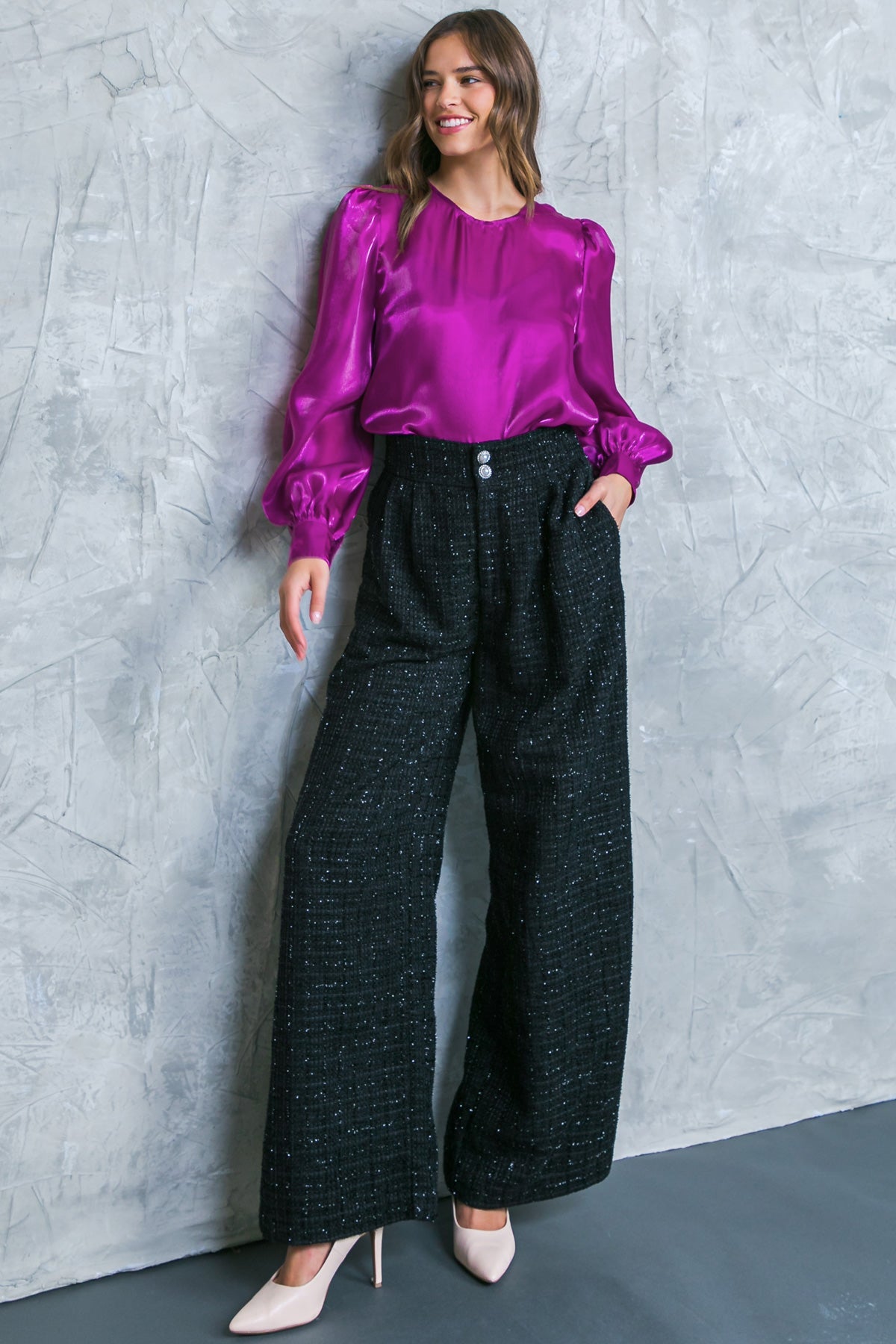 ALWAYS PRAISEWORTHY TWEED PANTS - Concordia Style Boutique