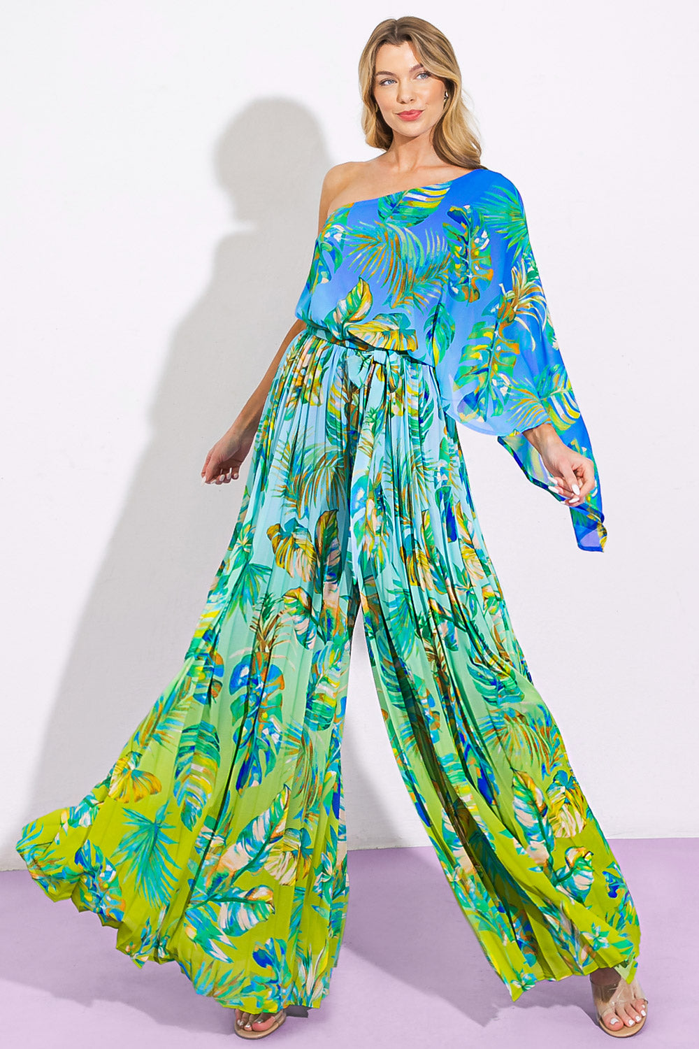 BALL OF JOY WOVEN JUMPSUIT - Concordia Style Boutique