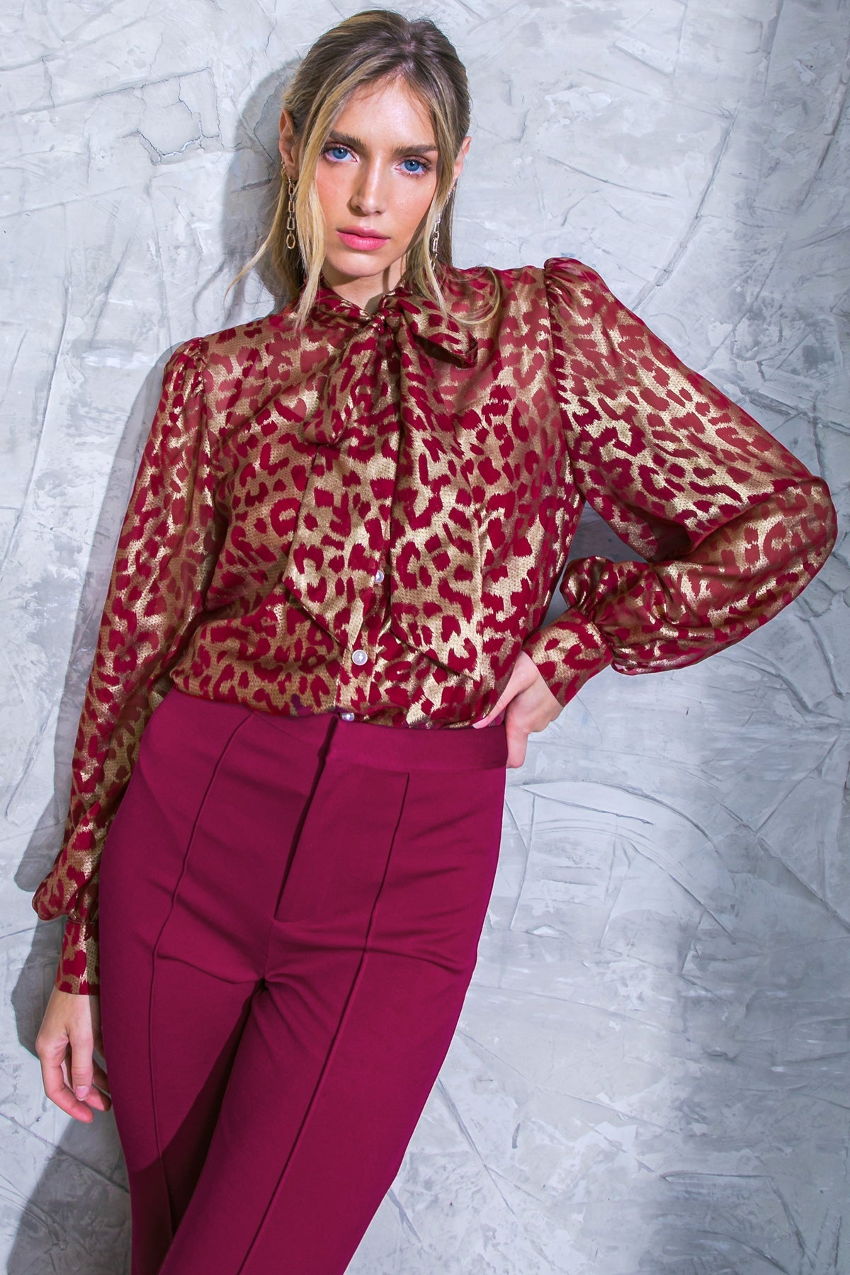 BEYOND COMPARE SEMI-SHEER TOP - Concordia Style Boutique