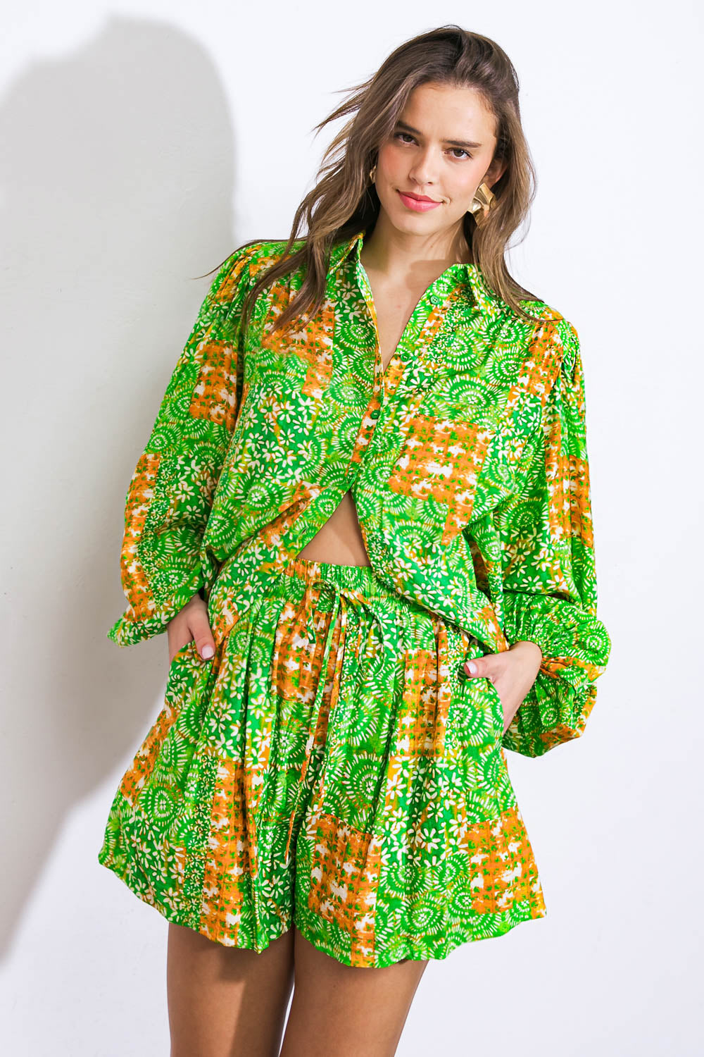 ALL OF MY LOVE WOVEN TOP - Concordia Style Boutique