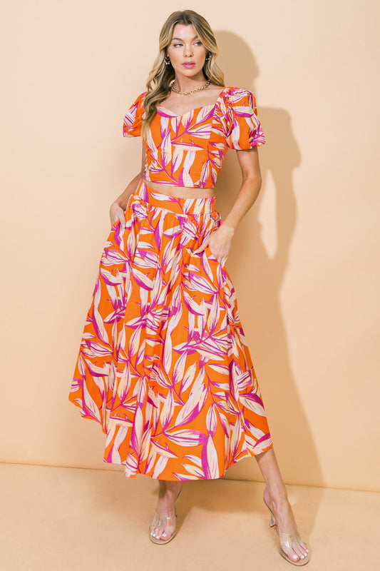 A WORLD OF GOOD WOVEN CROP TOP - Concordia Style Boutique