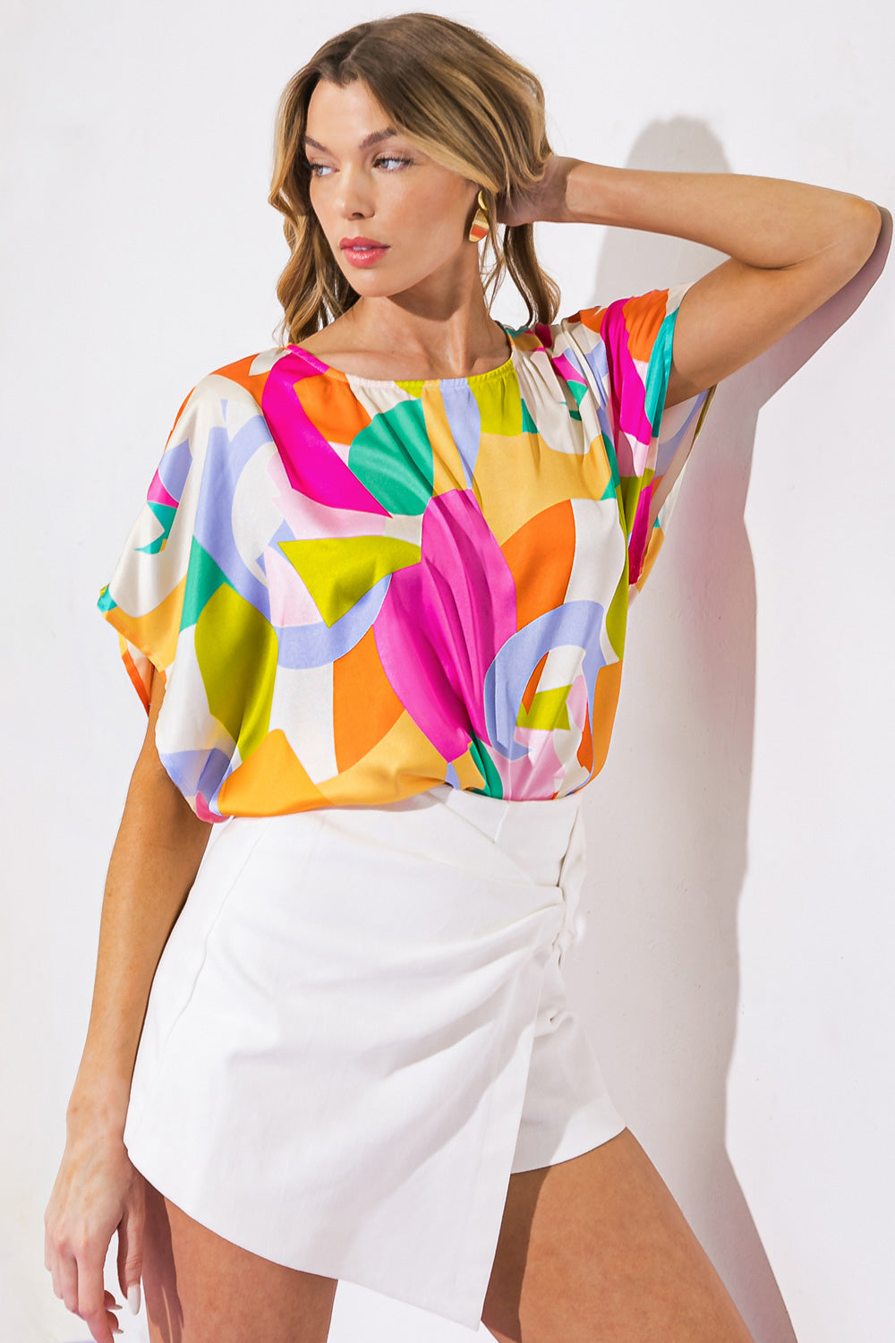 BREATHE FREELY WOVEN TOP - Concordia Style Boutique