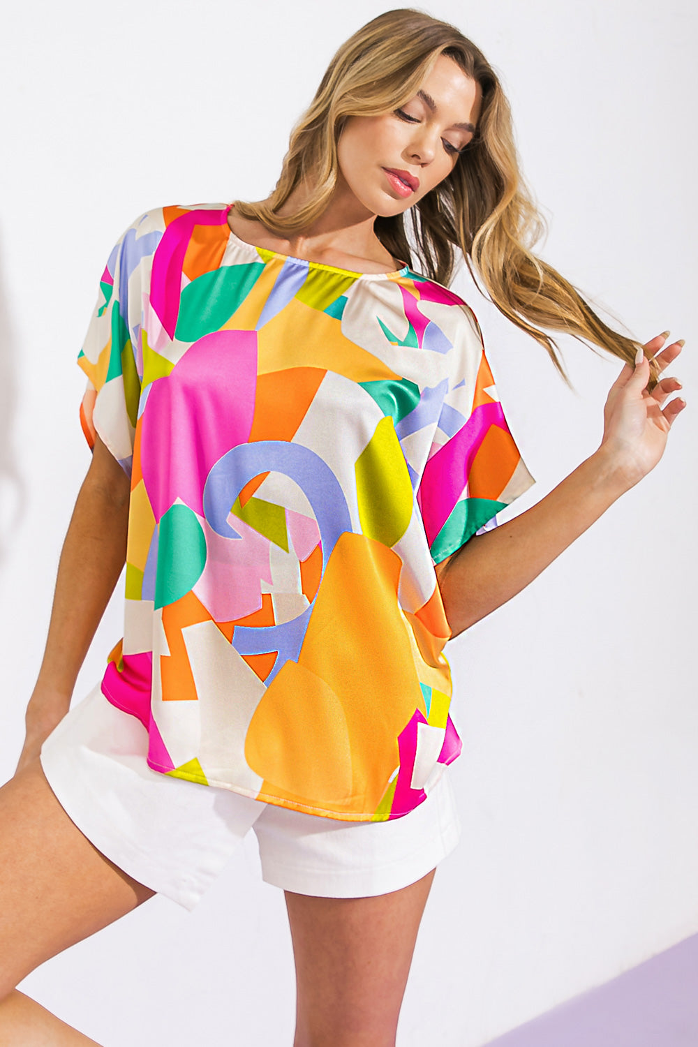 BREATHE FREELY WOVEN TOP - Concordia Style Boutique