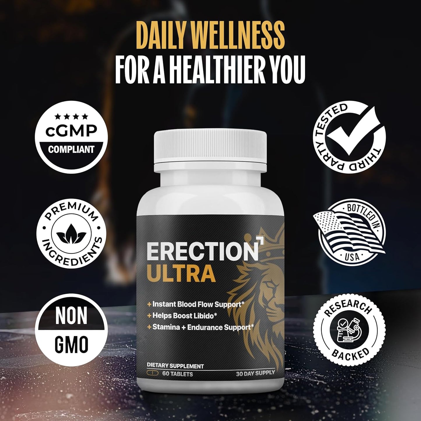 Fast Acting Performance Pills for Men – Blood Flow & Stamina