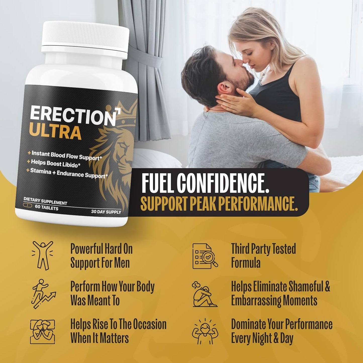 Fast Acting Performance Pills for Men – Blood Flow & Stamina
