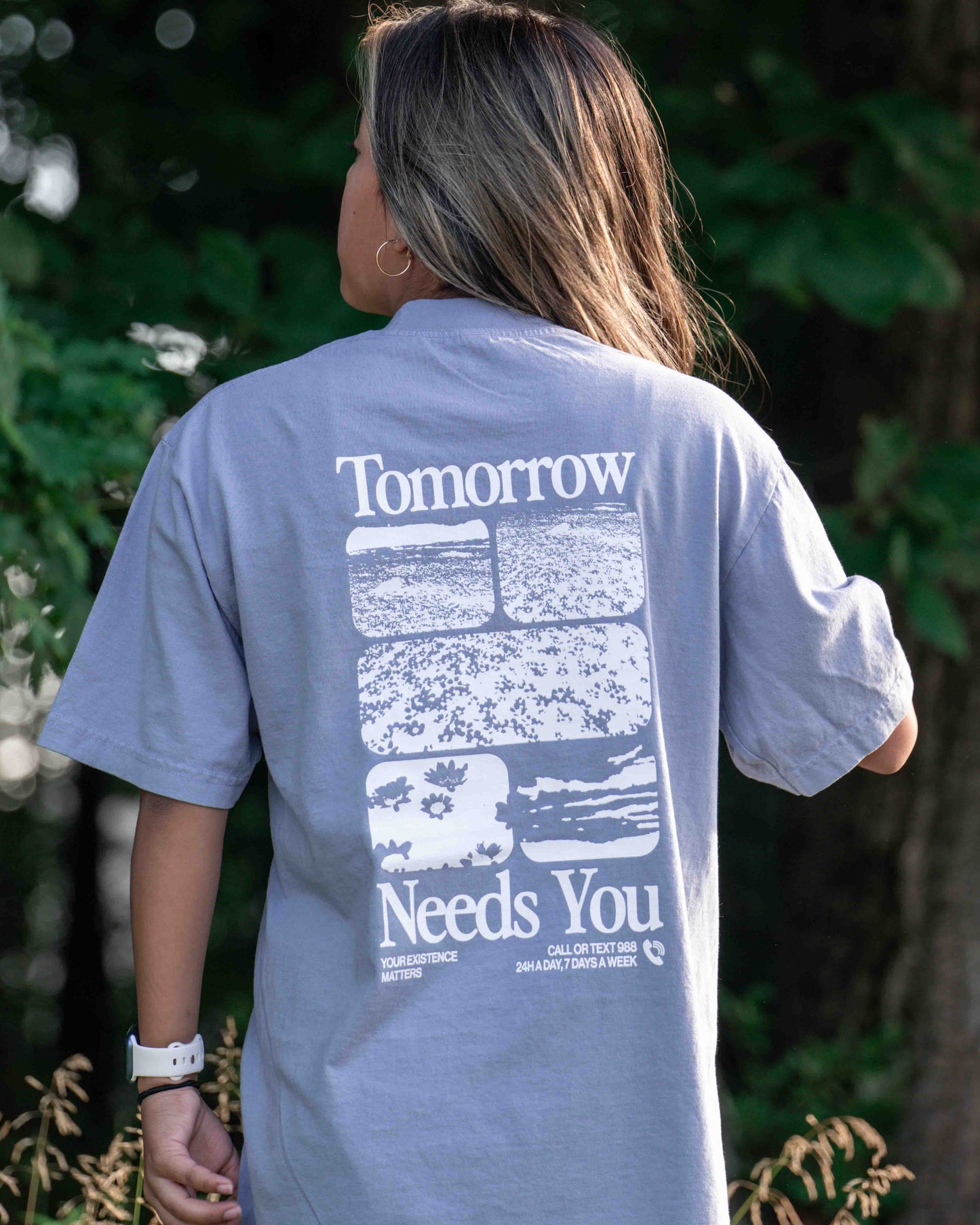 Tomorrow Needs You 988 Tee - Concordia Style Boutique