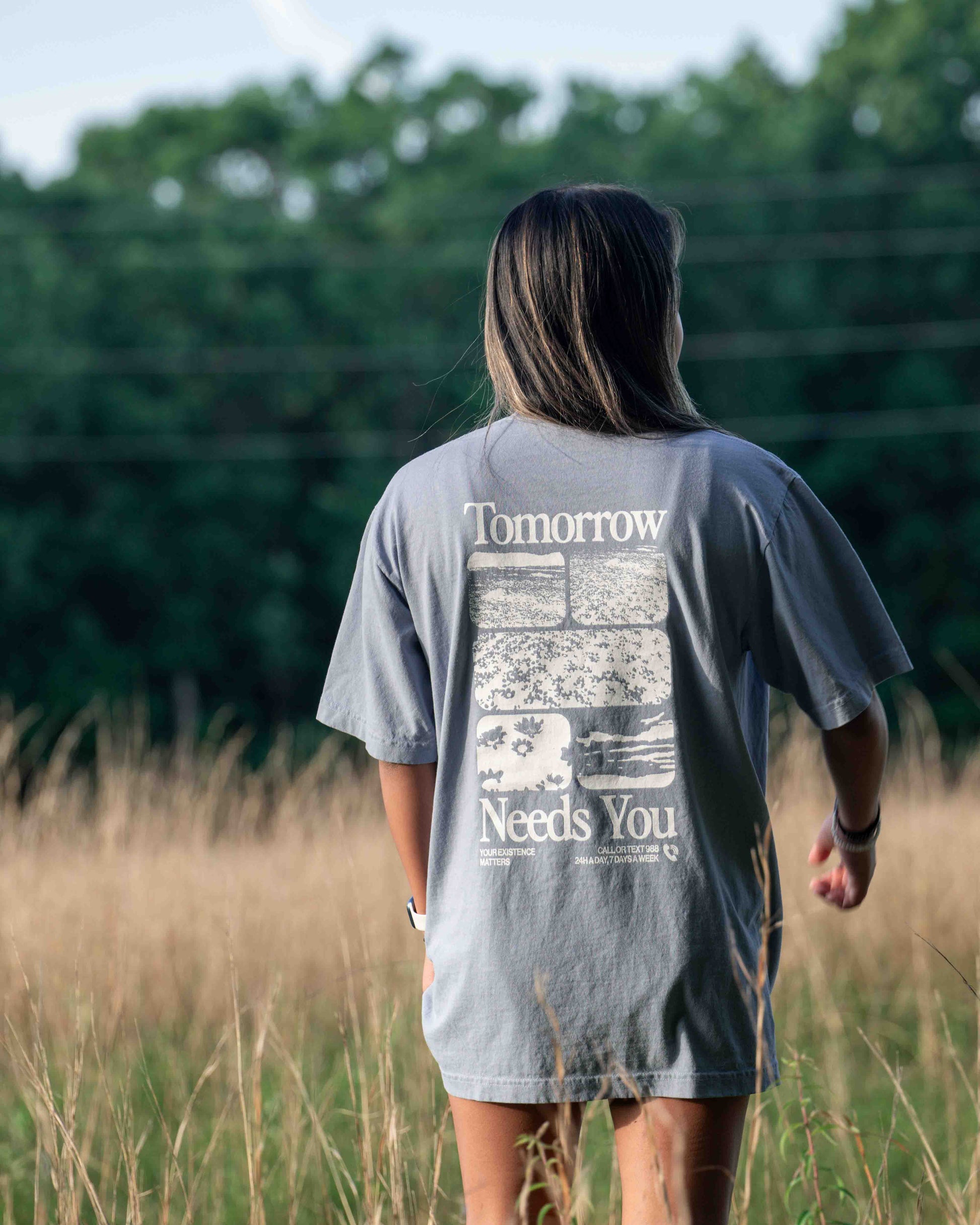 Tomorrow Needs You 988 Tee - Concordia Style Boutique