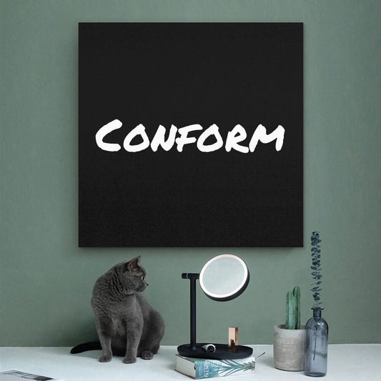 Square Unframed Canvas Prints - Conform - Premium Square Unframed Canvas Prints from Concordia Style Boutique - Just $7.25! Shop now at Concordia Style Boutique