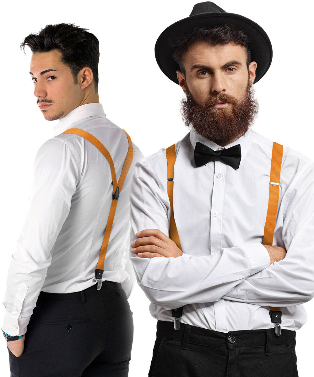 Vittorio Farina Men's Convertible Suspender in Gift Box: 70% Polyester & 30% Elastomer - Concordia Style Boutique